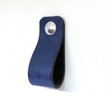 Leren lus nacht blauw