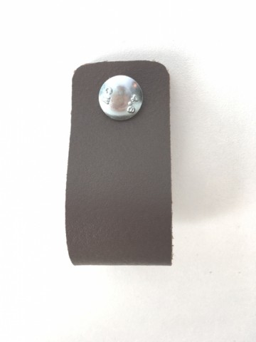 Leren lus Donker bruin 3x14 3