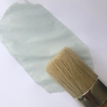 krijtverf licht blauw voorbeeld