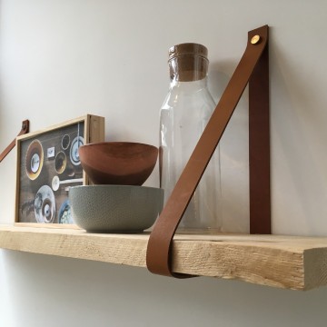 leren plankdragers cognac 2