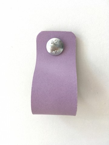 Leren lus Krokus lila 3x14 3