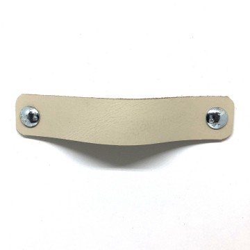 Leren handgreep beige s 1