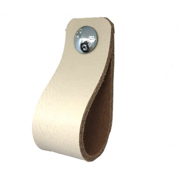 Leren lus beige s 21