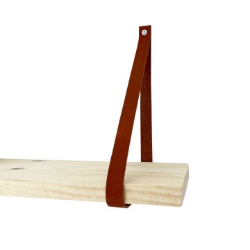 Leren plankdragers cognac s 3