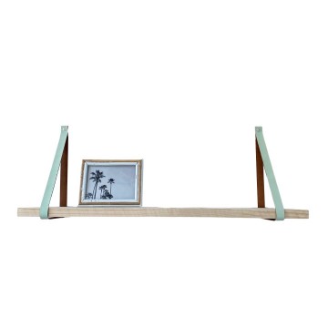 Leren plankdragers mint groen s 1