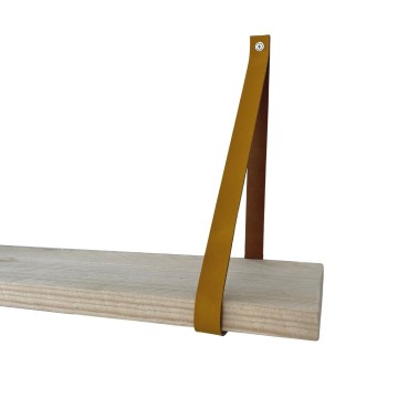 Leren plankdragers oker s 3