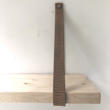 Leren plankdragers tiger taupe 102019 2