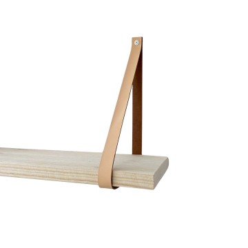 Leren plankdragers zalm s 3