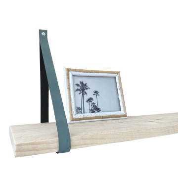 Leren plankdragers zee grijs groen s 2