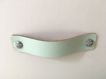 Leren handgreep Mint 3x14 2