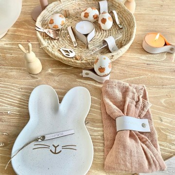 Pasen decoratie leer 1 4