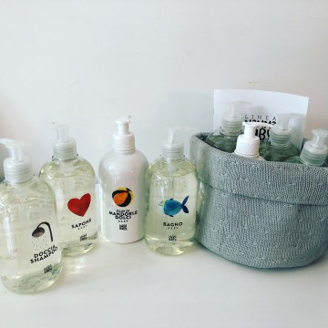 Set mandje jollein en verzorgingset linea mammababy