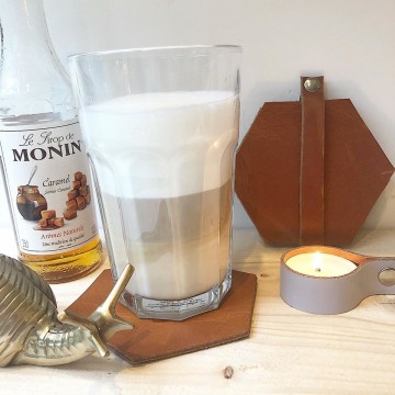 Sfeer onderzetters cognac