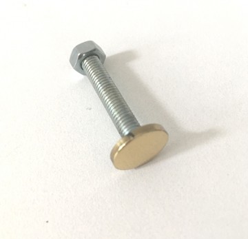 Sierbout glimmend messing 2 0