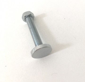 Sierbout mat zilver 13 mm 2