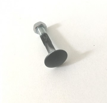 Slotbout glad mat zwart 2