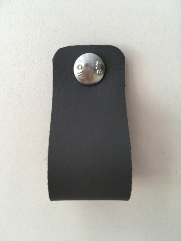 Leren Lus Storm grijs 3x14 3