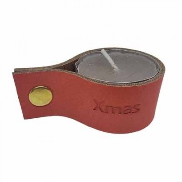 Waxine lichtje rood Xmas