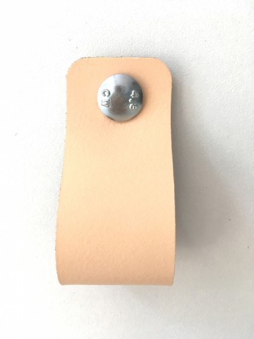 Leren Lus Zalm roze 3x14 3