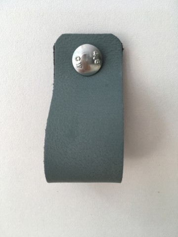 Leren Lus Zee grijs groen 3x14 3