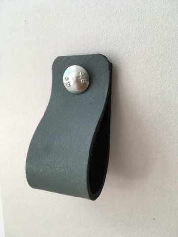 Leren Lus Zee grijs groen 3x14 4