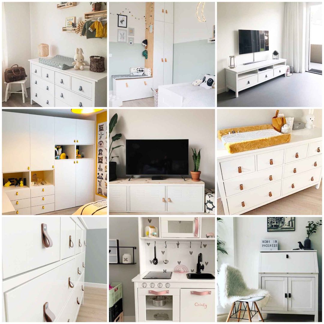 Ikea Hack Meubels Pimpen - Wolkedewietje leren €2,- | leren €7,50